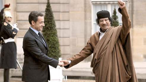 Financement de la campagne de Sarkozy par Kadhafi