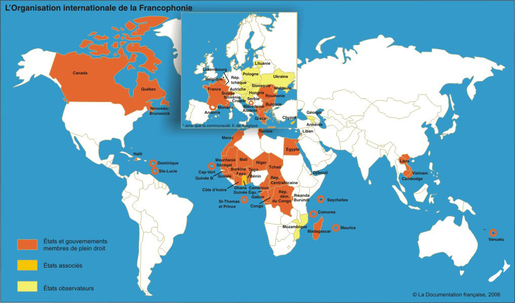Francophonie: les programmes des deux favoris