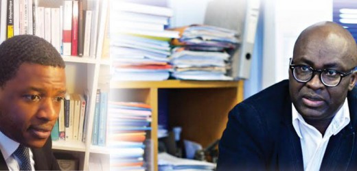 Guy Gweth tacle Achille Mbembe