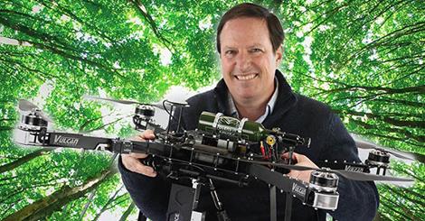 La compagnie BCE veut replanter les forêts africaines à l’aide de drones