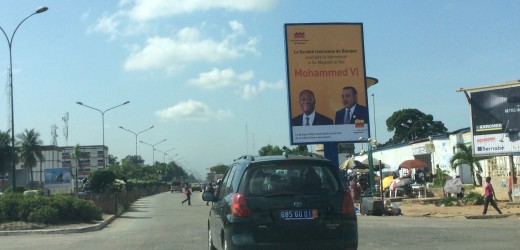 Le Roi Mohammed VI à Abidjan