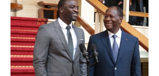 «Akon lighthing Africa» à Abidjan