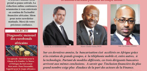 Au sommaire de Financial Afrik numéro 20