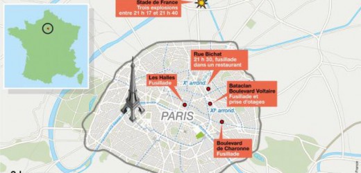 Attaques à Paris: des terroristes sèment le chaos