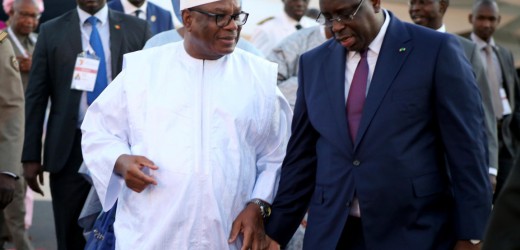 IBK et Macky Sall à Nouakchott pour des condoléances