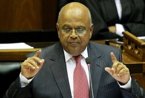 Pravin Gordhan, ministre des Finances de l'Afrique du Sud