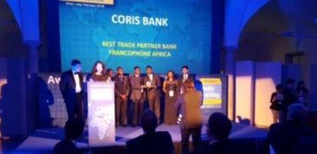 Coris Bank remporte le prix de meilleure banque en Afrique francophone