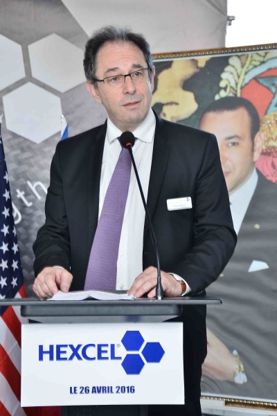 M. Thierry Merlot, Vice-Président et DG d'Hexcel