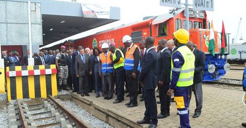 Alassane Ouattara et Mahamadou Issoufou se concertent sur la boucle ferroviaire de Bolloré