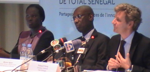 Total Sénégal douche le marché