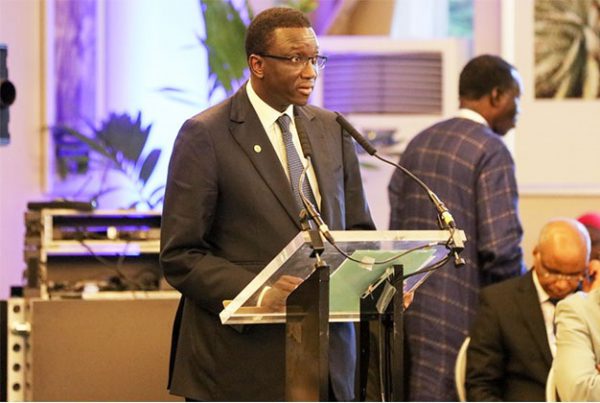 Amadou Ba, ministre senegalais de l'Economie, des Finances et du Plan