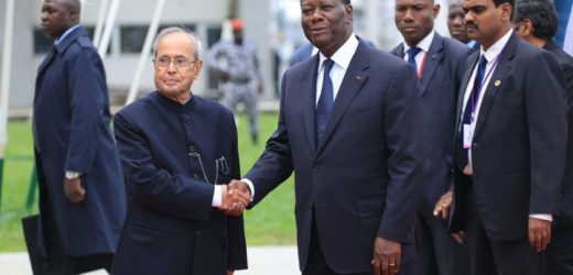 Visite historique du président indien Pranab Mukherjee en Côte d’Ivoire