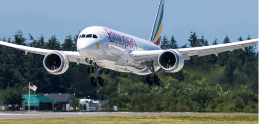 « Colonel Robinson », le 14e Boeing 787 d’Ethiopian Airlines, livre des produits humanitaires lors de son premier vol à Addis-Abeba