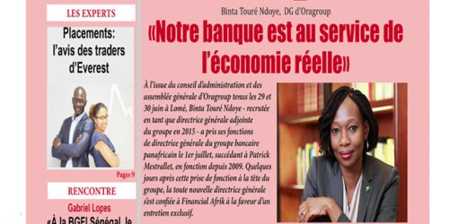 Au sommaire de Financial Afrik n°31
