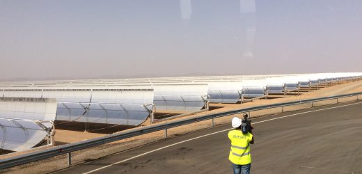 Dans les entrailles de la plus grande centrale solaire du monde