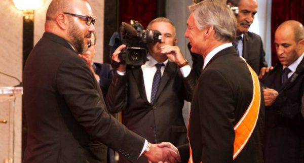 Mohammed VI et Raymond L. Conner président de Boeing