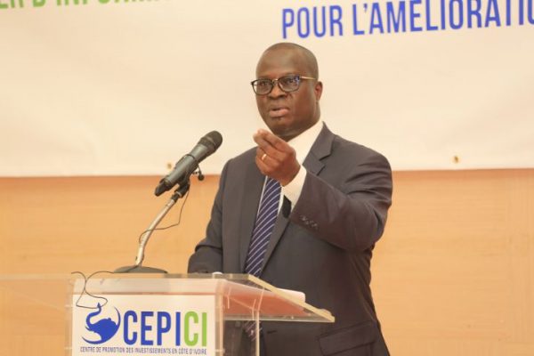Essis Emanuel, le directeur général du CEPICI