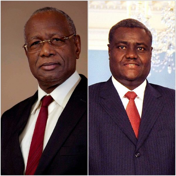 Le Senegalais, Pr Abdoulaye Bathily et le ministre tchadien, Moussa Faki Mahamat