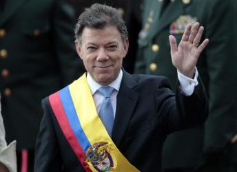 Le Nobel de la Paix au Président Colombien Juan Manuel Santos