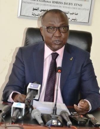M. Béchir Madet, ministre tchadien du Pétrole 