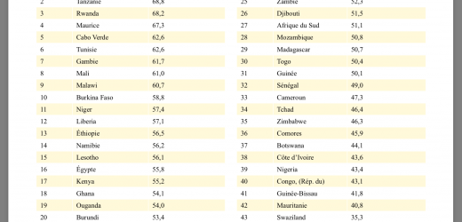 Le top 5 africain en terme de capacité et de savoir