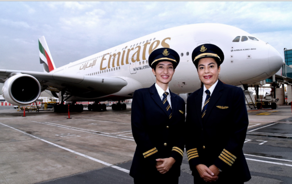 Les Femmes Pilotes A380 Emirates | Journée internationale de la femme |