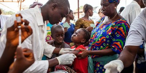 La Guinée se bat contre une importante épidémie de rougeole