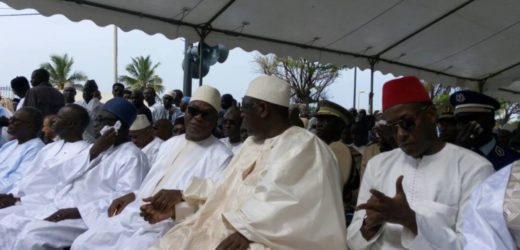 Macky Sall du Sénégal et IBK du Mali aux obséques d&rsquo;Aliou Sow