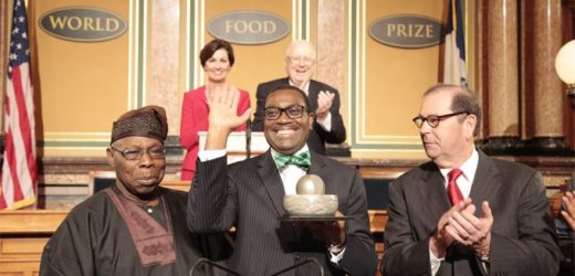 Akinwumi Adesina va céder 250 000 dollars à un fonds destiné aux jeunes agriculteurs africains