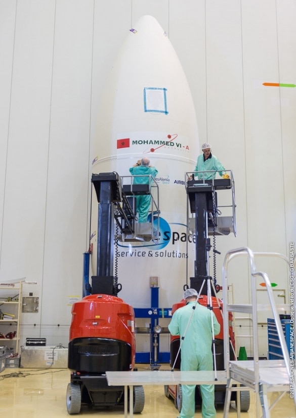 Le Maroc lance son premier satellite