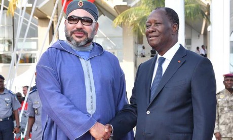 Côte d’Ivoire : Mohammed VI et Ouattara inaugurent un point de débarquement de pêche