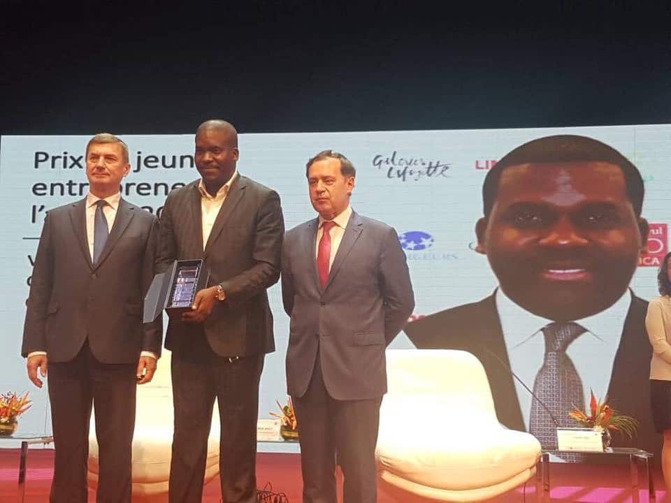 Abidjan :Verone Mankou primé jeune Entrepreneur