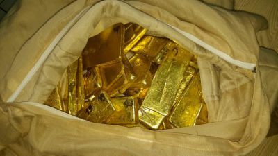 30 kg d’or saisis à l’aéroport d’Abidjan