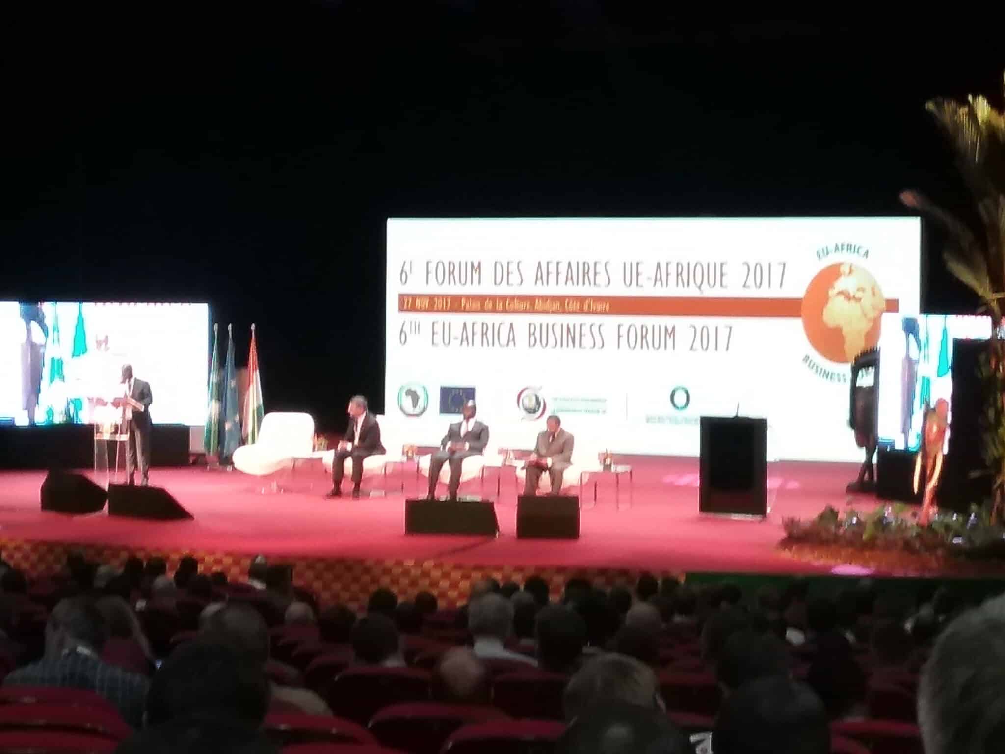 Côte d’Ivoire : la « croissance à forte densité de main-d’œuvre-d’œuvre » au centre du 6ème forum des affaires UE-Afrique