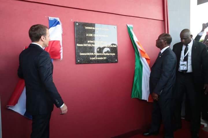 Côte d’Ivoire :  Pose de la première pierre du projet du métro d’Abidjan