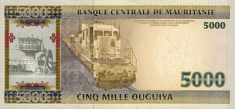 Mauritanie : un nouveau groupe de billets en circulation à partir de janvier 2018