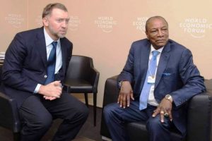Guinée : le chevalier de l’ordre national de mérite décerné à Oleg Deripaska, PDG de Russal