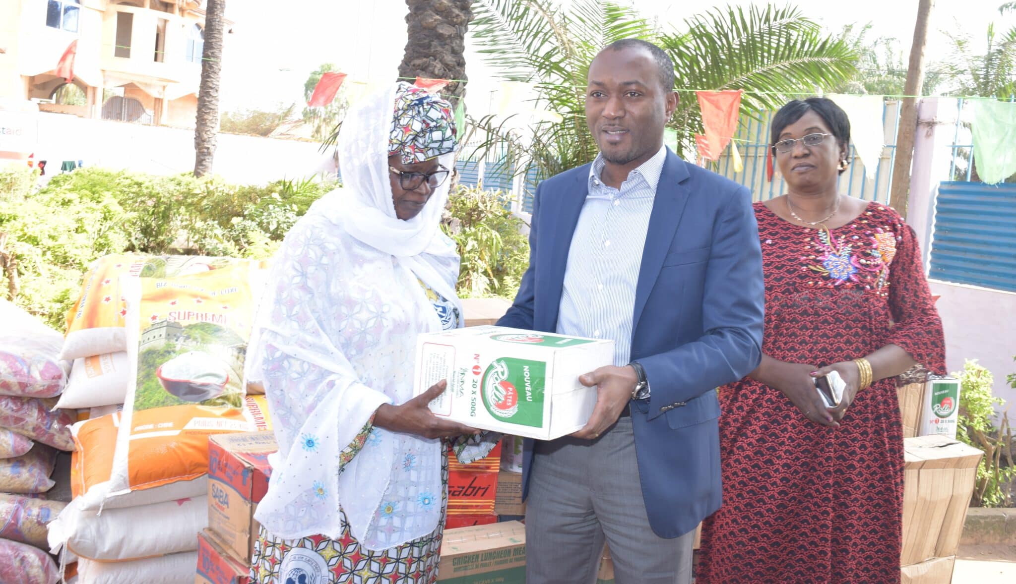 Banque Atlantique soutient l’orphelinat Ninho de Criança en Guinée-Bissau