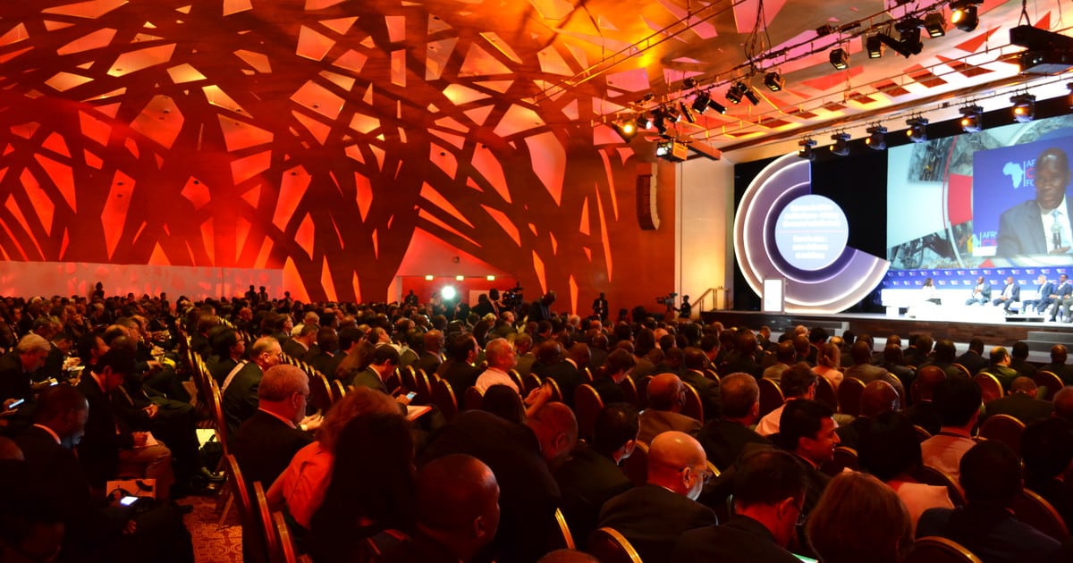 Nana Akufo-Addo, Président du Ghana et Paul Polman, P-dg d’Unilever, face à face au AFRICA CEO FORUM