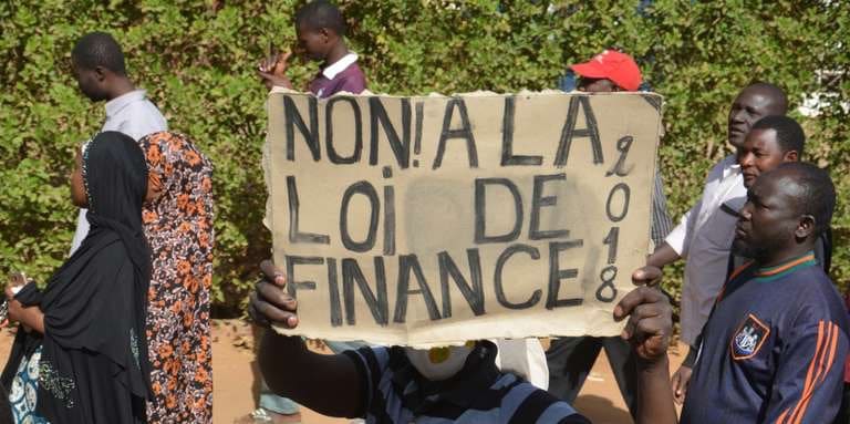 Loi de Finance 2018 au Niger: payer l’impôt ou continuer à «quémander»?