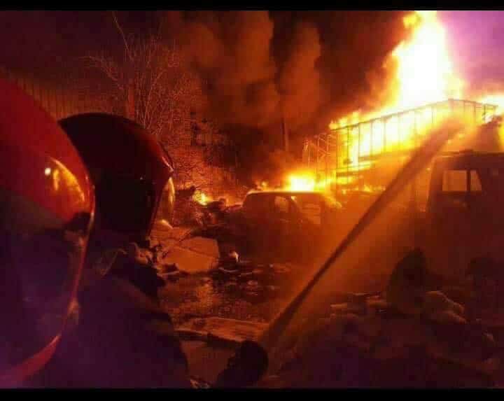 Guinée : une partie du grand marché de madina consumée par les flammes