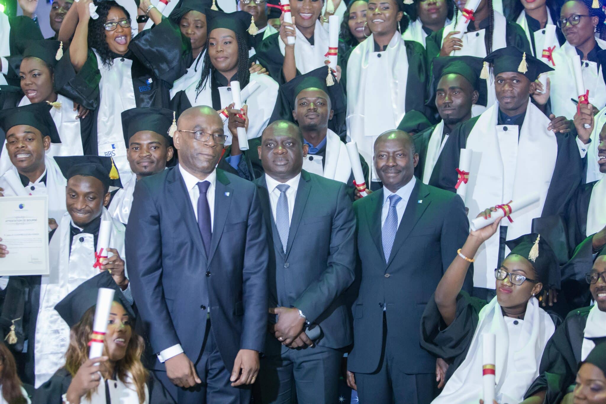 Remise de diplômes à BBS