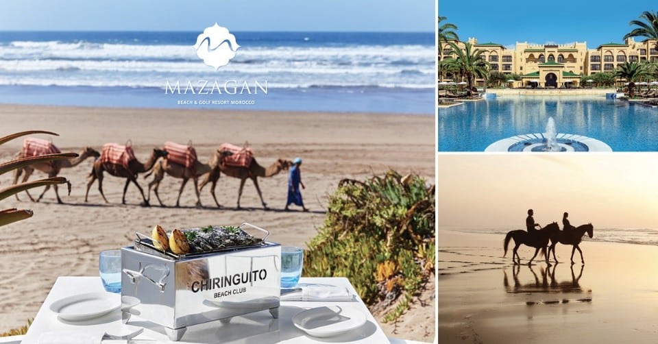 Farniente et bien-être au bord de l’océan à MAZAGAN BEACH & GOLF RESORT!
