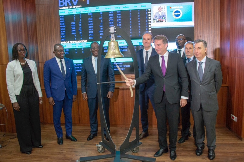 Le président de Deloitte France et Afrique Subsaharienne en visite à la BRVM