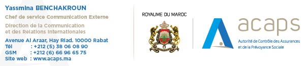 Programme de formation en assurance inclusive pour les contrôleurs d’assurance 18 au 22 juin – Rabat