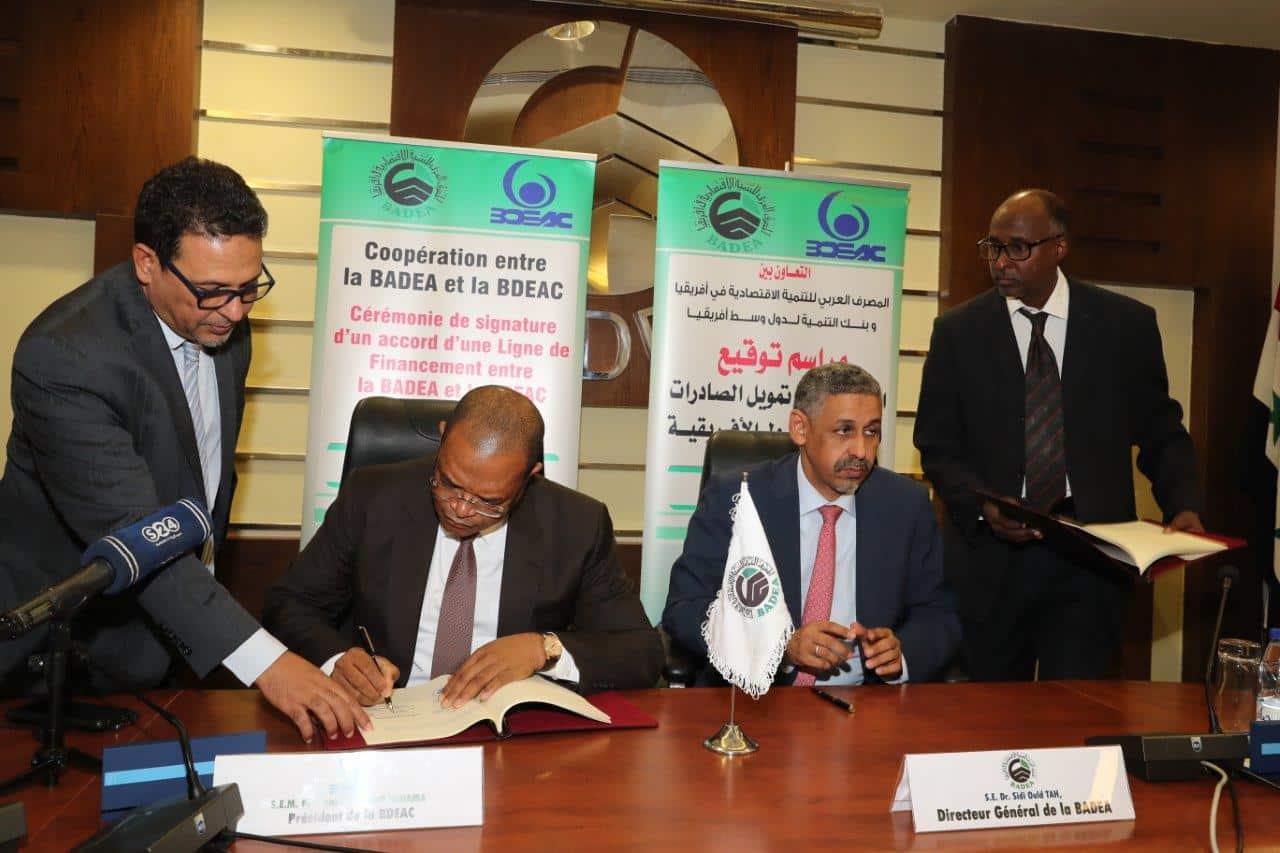 La BADEA accorde une ligne de financement à la BDEAC