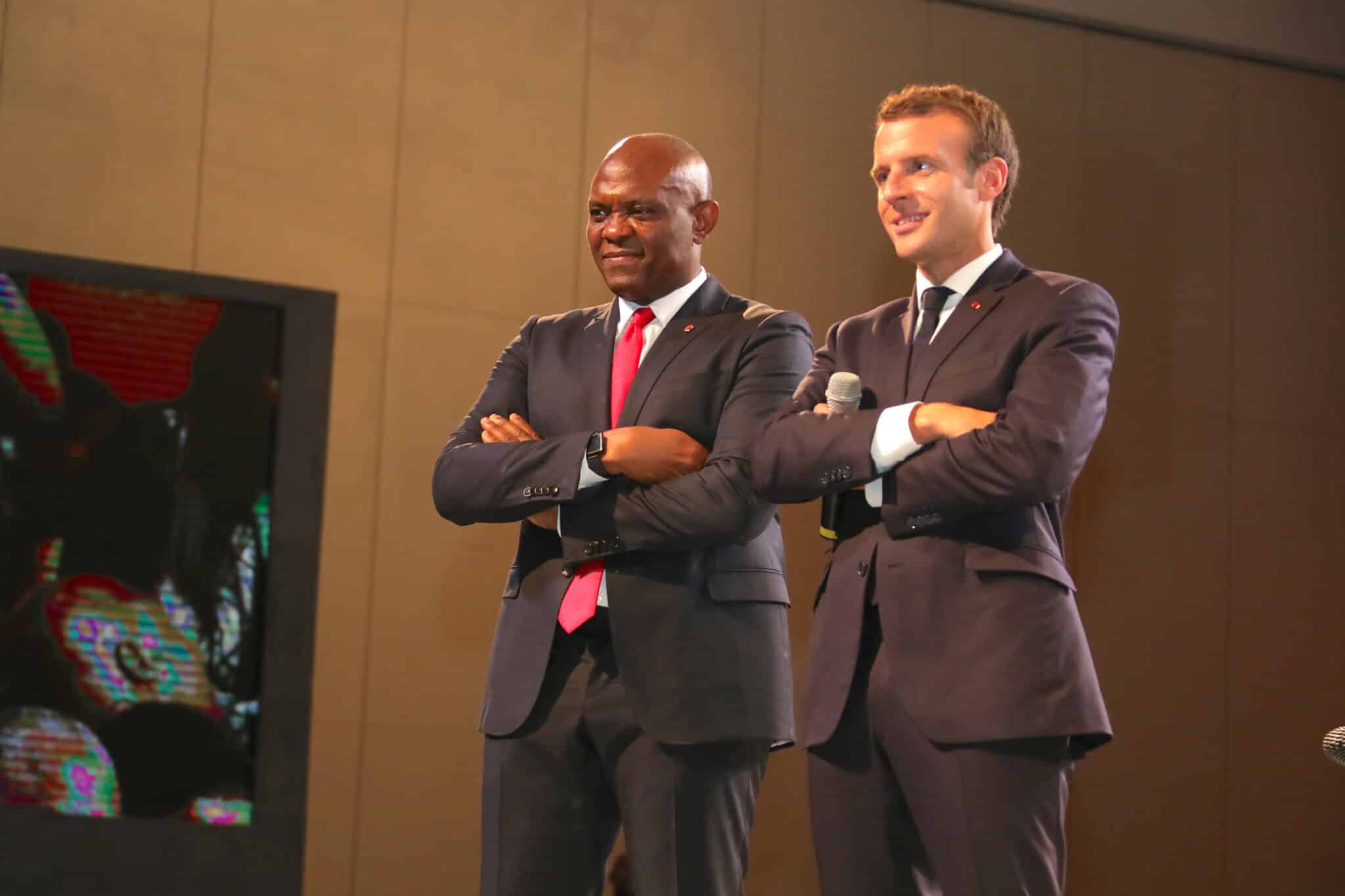 Quand Emmanuel Macron et Tony Elumelu parlent de l’Afrique
