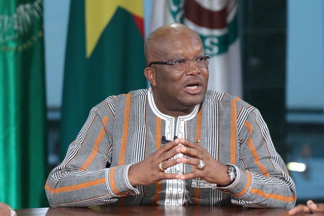 Le Président du Burkina Faso, Marc Roch Christian Kaboré, dresse le bilan de son mandat à mi-parcours