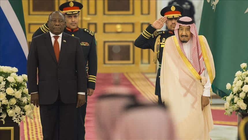 Cyril Ramaphosa obtient des engagements de 10 milliards de dollars en Arabie saoudite