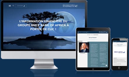 BMCE Bank of Africa se dote d’un nouveau site web de communication financière